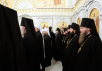 Освящение Синодальной резиденции в Даниловом монастыре. Заседание Священного Синода Русской Православной Церкви