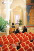 В перерыве между заседаниями Архиерейского Собора Русской Православной Церкви