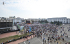 Божественная литургия на Театральной площади г. Луганска