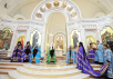Божественная литургия в соборе Христа Спасителя г. Калининграда в праздник Покрова Пресвятой Богородицы