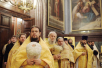 Slujire Patriarhală în duminica a 29 după Rusalii în Catedrala ”Hristos Mântuitorul”. Hirotonia arhimandritului Nicolae (Pogrebneak) în treapta de episcop de Balașiha