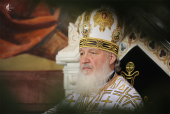 У свято Різдва Христового Святіший Патріарх Кирил звершив Божественну літургію в Храмі Христа Спасителя