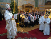 Fii ai Bisericii Ortodoxe Ruse în diferite părţi ale lumii au întâmpinat Naşterea lui Hristos