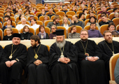Митрополит Волоколамский Иларион и высокие гости из Поместных Православных Церквей посетили концерт в рамках II Рождественского фестиваля