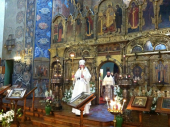 De sărbătoarea Nașterii Domnului episcopul Nestor a săvârşit Sfânta Liturghie în catedrala Sfântul Ierarh Nicolae din or. Nisa