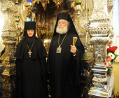 Продолжается пребывание Блаженнейшего Патриарха Александрийского Феодора в Москве