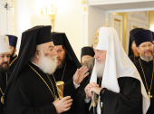 Відбулася братська бесіда Предстоятеля Руської Православної Церкви з Блаженнішим Патріархом Олександрійським Феодором