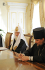 Зустріч Святішого Патріарха Кирила з лідером грецької партії «Нова демократія» А. Самарасом