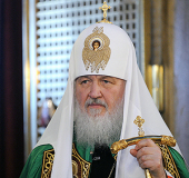 Predica Preafericitului Patriarh Kiril după liturghia Dumnezeiască în biserica cuviosul Pimen cel Mare în Novye Vorotniki