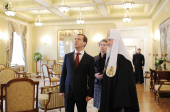 Зустріч Святішого Патріарха Кирила з Президентом Росії Д.А. Медведєвим