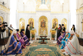 Numirea arhimandritului Efrem (Barbineagra) în treapta de episcop de Borovici, a arhimandritului Iacov (Tislenko) în treapta de episcop de Narian-Mar şi a arhimandritului Amfilohie (Bondarenko) în treapta de episcop de Usti-Kamenogorsk
