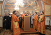 Slujirea Patriarhală în biserica Schimbarea la Faţă a Mântuitorului din cartierul Na Peskah. Hirotonia arhimandritului Efrem (Barbineagra) în treapta de episcop de Borovici şi Pestovo