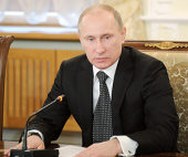 В.В. Путін висловився за участь Церкви в розробці концепції громадського телебачення