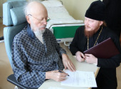 Блаженнейший митрополит Киевский Владимир принял ряд архиереев Украинской Православной Церкви