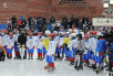 Вручення Святішим Патріархом Кирилом нагород учасникам міні-турніру з хокею з м'ячем на Червоній площі