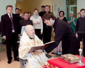 Блаженнейший митрополит Киевский Владимир совершил Божественную литургию перед началом Великого поста