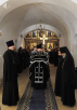 Slujire Patriarhală la mănăstirea stavropighială Zaciatevski în marţea din prima săptămână a Postului Mare