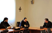 Arhiereul eparhiot al episcopiei de Korsun s-a întâlnit cu şeful Consiliului papal pentru susţinerea unităţii creştine