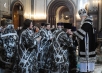 Slujire Patriarhală la catedrala Hristos Mântuitorul în miercurea din prima săptămână a Postului Mare
