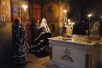 Slujire Patriarhală în miercurea din prima săptămână a Postului Mare. Citirea canonului sfântului Andrei Criteanul la manăstirea stavropighială de călugări Întâmpinarea Domnului