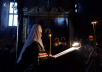 Slujire Patriarhală în joia din prima săptămână a Postului Mare. Citirea canonului sfântului Andrei Criteanul la Lavra Sfânta Treime a cuviosului Serghie