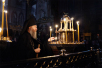 Slujire Patriarhală în joia din prima săptămână a Postului Mare. Citirea canonului sfântului Andrei Criteanul la Lavra Sfânta Treime a cuviosului Serghie