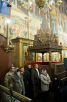Патріарше служіння в Успенському соборі Кремля в день святкування 400-річчя преставлення священномученика Єрмогена