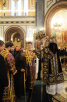 Slujba de priveghere la catedrala Hristos Mântuitorul în ajunul duminicii Triumfului Ortodoxiei