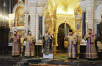 Всенічне бдіння в Храмі Христа Спасителя в переддень неділі Торжества Православ'я