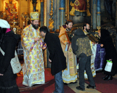 В неделю Торжества Православия в Успенском соборе в Будапеште было совершено праздничное богослужение