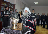 Митрополит Викентий освятил новое здание библиотеки Ташкентской духовной семинарии