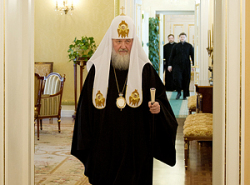 Началось первое в 2012 году заседание Священного Синода Русской Православной Церкви Началось первое в 2012 году заседание Священного Синода Русской Православной Церкви