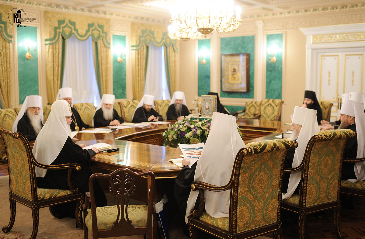 Заседание Священного Синода Русской Православной Церкви 16 марта 2012 года