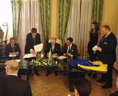 Представители русского православного прихода в Венеции приняли участие в открытии почетного консульства Украины в Падуе