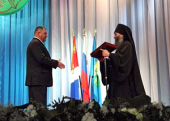 Епископ Арсеньевский и Дальнегорский Гурий принял участие в церемонии вступления в должность мэра г. Арсеньева
