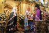 Slujire Patriarhală în biserica Sfântul Nicolae Făcătorul de Minuni din Hamovniki. Hirotonirea arhimandritului Alexie (Antipov) în treapta de episcop de Buzuluk