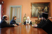 Зустріч Святішого Патріарха Кирила з послом США Майклом Макфолом