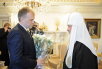 Встреча Святейшего Патриарха Кирилла с Президентом Приднестровья Евгением Шевчуком
