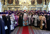 Митрополит Ювеналий ко дню Святой Пасхи вручил высокие церковные награды клирикам Московской областной епархии