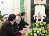 Зустріч Святішого Патріарха Кирила з міністром внутрішніх справ Сербії І. Дачичем