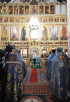 Патріарше служіння у Благовіщенському соборі Кремля в свято Благовіщення Пресвятої Богородиці