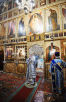 Патриаршее служение в Благовещенском соборе Кремля в праздник Благовещения Пресвятой Богородицы
