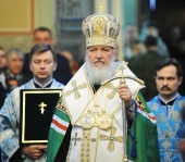 Predica Preafericitului Patriarh Kiril după Te Deum-ul oficiat la moaştele sfântului ierarh Tihon, Patriarhul întregii Rusii, la mănăstirea stavropighială Donskoi