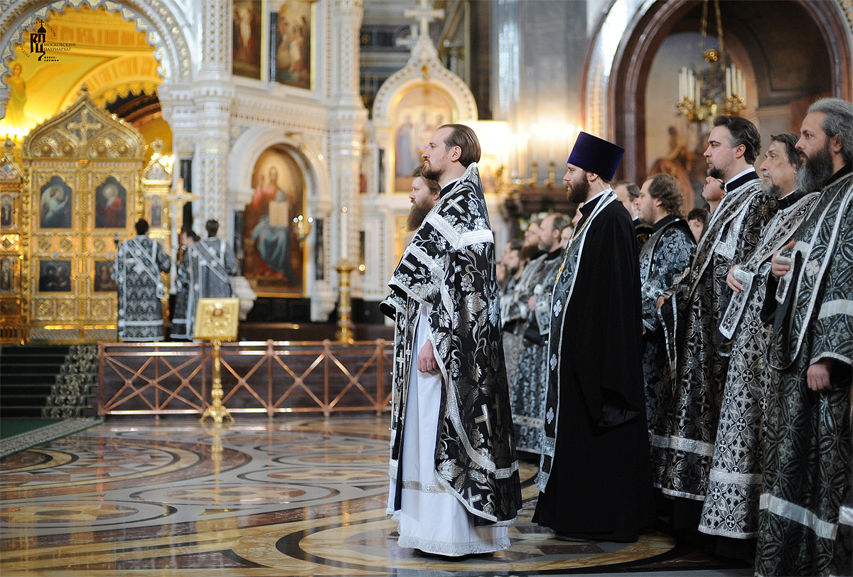 Slujire Patriarhală la catedrala Hristos Mântuitorul în Miercurea Mare