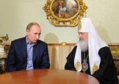 Felicitarea preşedintelui Guvernului Federaţiei Ruse V.V. Putin adresată Preafericitului Patriarh Kiril cu ocazia sărbătorii de Paşti