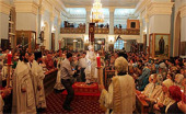 Более 5 тысяч человек участвовали в пасхальном богослужении в Ташкенте