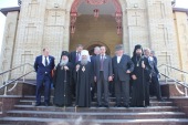 Управляющий делами Московской Патриархии освятил воссозданный Никольский собор в столице Карачаево-Черкесии