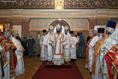 Состоялось традиционное соборное служение духовенства Патриарших приходов в США и Русской Зарубежной Церкви
