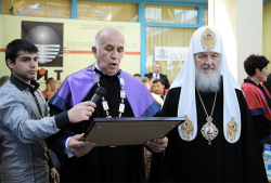Визит Святейшего Патриарха Кирилла в Болгарскую Православную Церковь. Посещение Софийского университета культурного наследия Визит Святейшего Патриарха Кирилла в Болгарскую Православную Церковь. Посещение Софийского университета культурного наследия