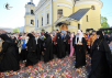 Патріарше служіння в Покровському монастирі в день 60-річчя кончини блаженної Матрони Московської. Хіротонія архімандрита Ніла (Сичова) в єпископа Муромського